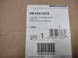 lot 339 image: Honeywell True Zone Damper, ZD10X12...