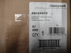 lot 348 image: Honeywell True Zone Damper, ZD12X18...
