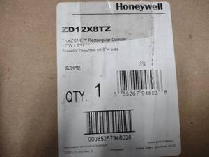 lot 347 image: Honeywell True Zone Damper, ZD12X18...