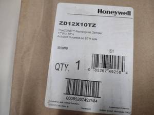lot 356 image: Honeywell True Zone Damper, ZD12X10...