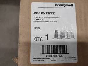lot 358 image: Honeywell True Zone Damper, ZD16X20...