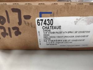 lot 379 image: Moen Faucet, 67430 Chateau...