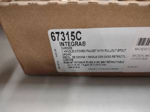 lot 380 image: Moen Faucet, 67315C Integra...