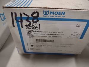 lot 395 image: Moen Faucet, L4621 Chateau...