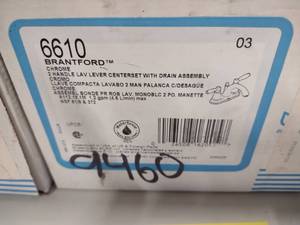 lot 410 image: Moen Faucet, 6610 Brantford...
