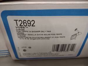 lot 417 image: Moen Single Handle ValveTrim, TL18...
