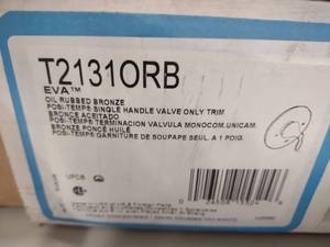 lot 418 image: Moen Single Handle ValveTrim, TL18...