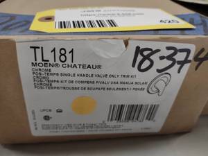 lot 420 image: Moen Single Handle ValveTrim, TL18...