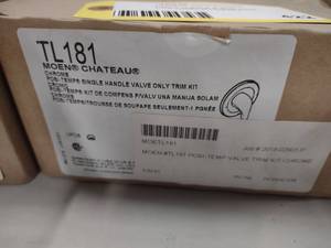 lot 422 image: Moen Single Handle ValveTrim, TL18...