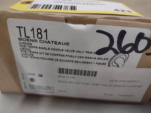 lot 423 image: Moen Single Handle ValveTrim, TL18...