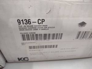 lot 430 image: Kohler Shower Drain, 9136-CP...