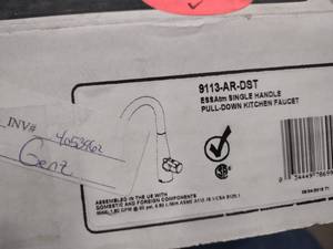 lot 434 image: Delta Faucet, 9113-AR-DST...