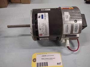 lot 447 image: US Motors 1 hp, 1 phase Motor...