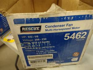 lot 448 image: Rescue 5462 Multi-HP Condensor Fan ...