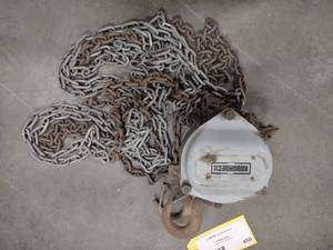 lot 459 image: Roughneck 12 Ton Chain Hoist...