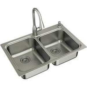 lot 153 image: Moen Sink, Kelsa 21538...