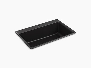 lot 157 image: Kohler Sink, Kennon RH8437-1-CM1...