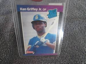 lot 3 image: 1989 Donruss Ken Griffey Jr. Rookie...