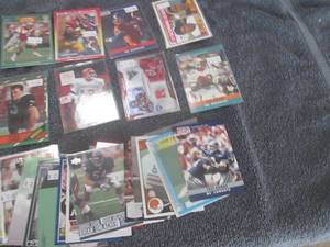 lot 8 image: 25 Football Star Cards...