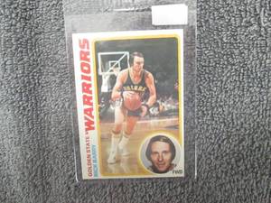 lot 14 image: 4 Rick Barry Cards...