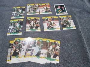 lot 18 image: Minnesota North Stars Cards...