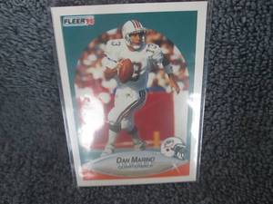 lot 24 image: Dan Marino Cards...