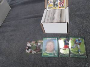 lot 27 image: Box of Football Rookie Cards...