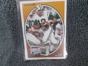 lot 41 image: Joe Namath Cards...