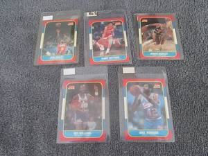 lot 65 image: 1986-87 Fleer Basketball Cards...