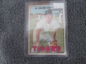 lot 71 image: 1967 Topps Al Kaline Card...