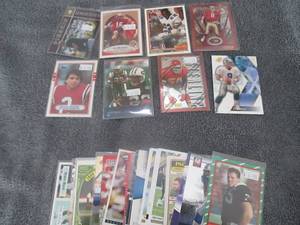 lot 80 image: 30 Football Star Cards...
