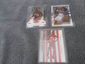 lot 86 image: LeBron James Cards...