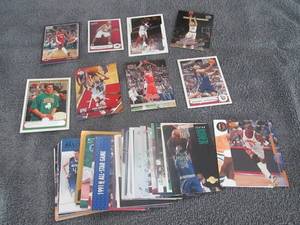lot 87 image: 50 Basketball Star Cards...