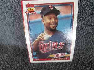 lot 92 image: Kirby Pucket Cards...