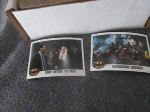 lot 96 image: Box of Topps Batman Cards...