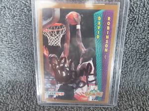 lot 101 image: David Robinson Autograph Card Certi...