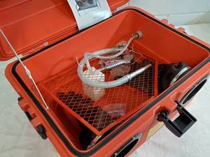 lot 16 image: Brand New Portable Sand Blast Cabinet by Champion Power Equipment 