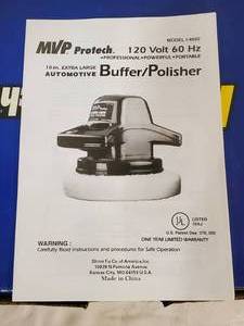 lot 21 image: Brand New MVP Pro Tech BufferPolisher