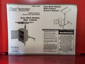lot 121 image: Brand New in Box Auto Cabinet Work Station by Performance