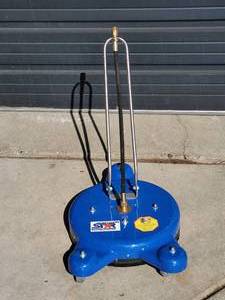 lot 124 image: Power Washer Attachment, Floor Scrubber