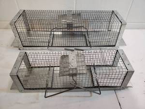 lot 111 image: Set of Animal Traps