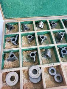 lot 113 image: Wood Working Router Bits Lot