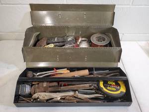 lot 161 image: Tool Box with Contents