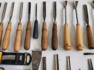 lot 193 image: Large  Wood Working Hand Tools Lot