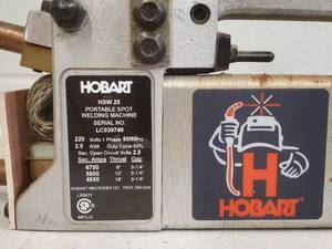 lot 216 image: Hobart Portable Spot Welder