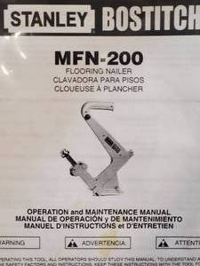 lot 139 image: Manual Hardwood Flooring Nailer