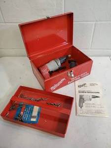 lot 142 image: Heavy Duty Drywall Screw Shooter by Milwaukee