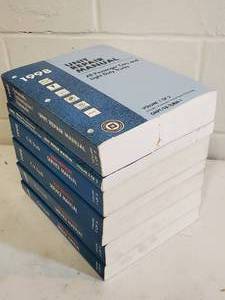 lot 144 image: GM 1998 Car & Truck Service Manuals