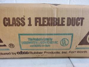 lot 174 image: Brand New in Box 25 ft of Class 1 Flexable 7 Ducting