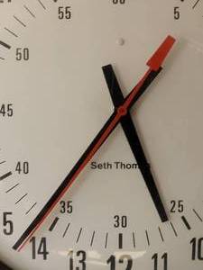 lot 241 image: Vintage Seth Thomas Wall Clock